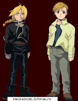 ed si al,fratii elric alphonse elric