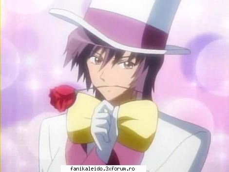 Anna Heart - Anna cu un trandafir in gura - ~*~Kaleido Star~*~