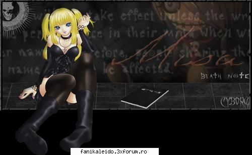 Misa Amane - roy mustang - ~*~Death Note~*~
