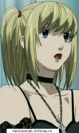 Misa Amane - Nu mi se pare proasta decat ca vrea sa ajute cu - ~*~Death Note~*~