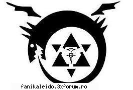 cei trei homunculi - semnul alchimic al homunculilor - ~*~Full Metal Alchemist~*~