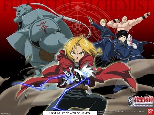 full metal alchemist full metal alchemist Alchimistul de foc