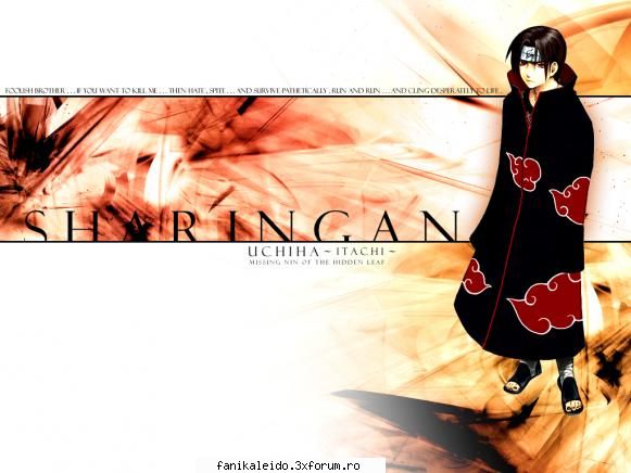 itachi itachi... Alchimistul de foc
