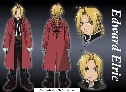 edward elric Alchimistul de foc