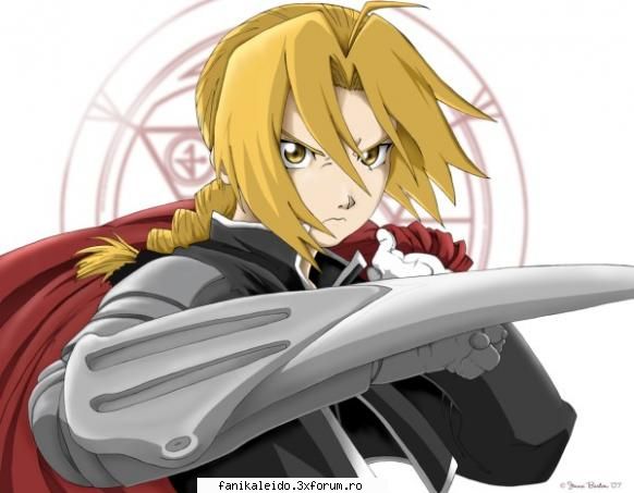 edward elric Alchimistul de foc