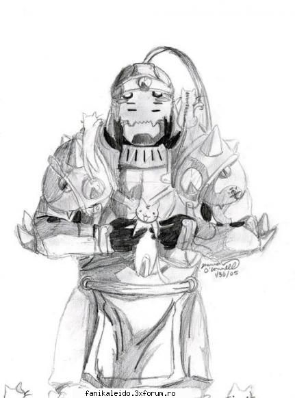 alphonse elric Alchimistul de foc