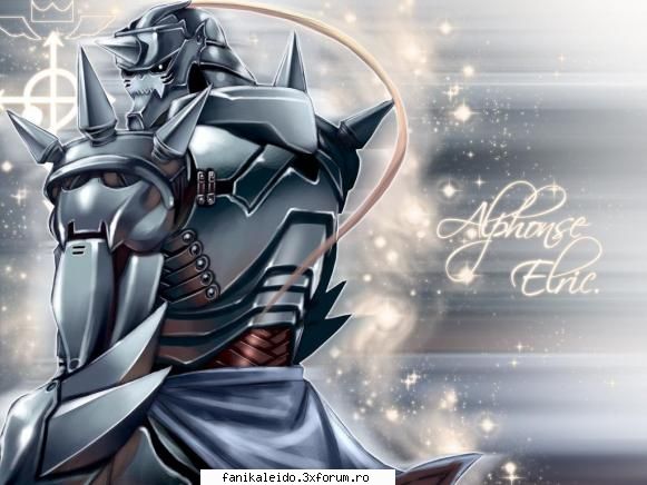 alphonse elric Alchimistul de foc