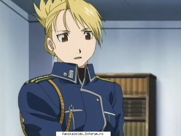 riza hawkeye - roy mustang - ~*~Full Metal Alchemist~*~