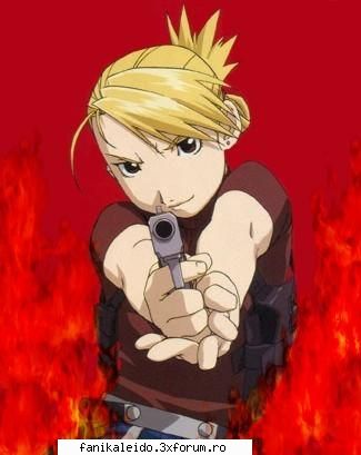 riza hawkeye - roy mustang - ~*~Full Metal Alchemist~*~