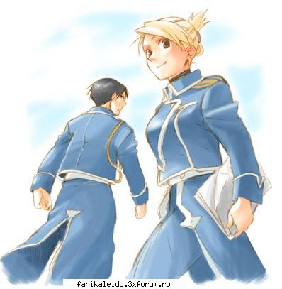 riza hawkeye - roy mustang - ~*~Full Metal Alchemist~*~