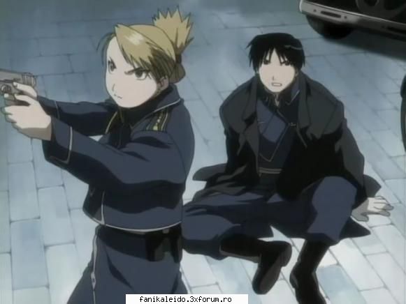 riza hawkeye - roy mustang - ~*~Full Metal Alchemist~*~