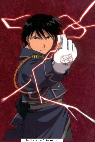 roy mustang - roy mustang e alchimist de stat.prima data el era - ~*~Full Metal Alchemist~*~