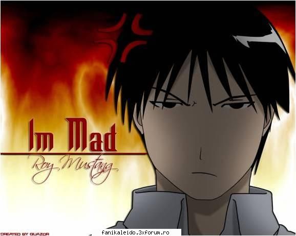 roy mustang - funny roy mustang - ~*~Full Metal Alchemist~*~